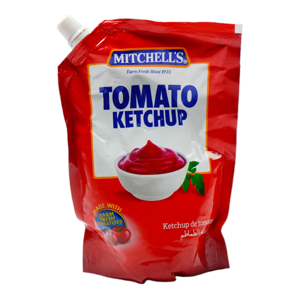 MITCHELLS TOMATO KETCHUP POUCH 400 GM