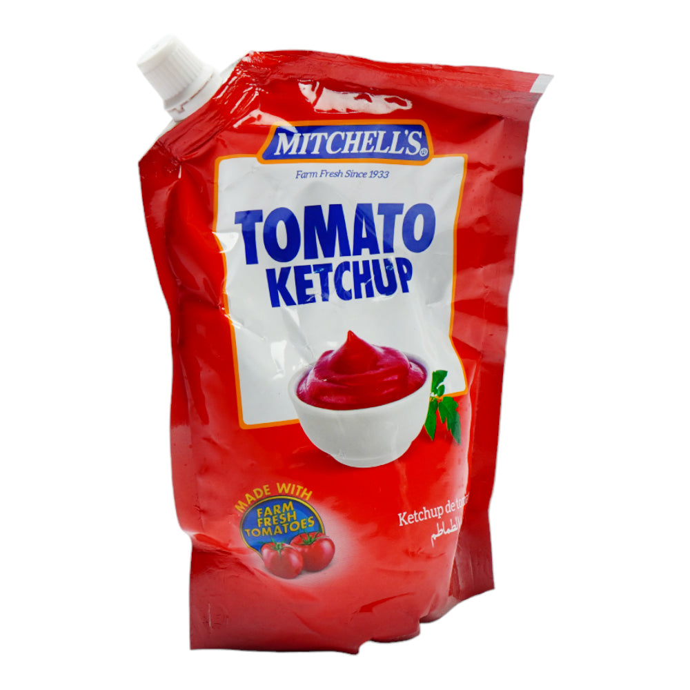 MITCHELLS TOMATO KETCHUP POUCH 400 GM