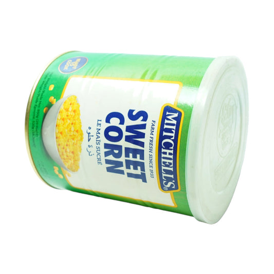 MITCHELLS SWEET CORN LARGE(TIN) 850 GM