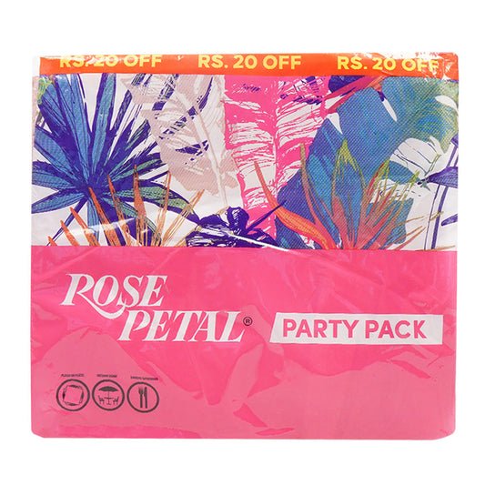 ROSE PETAL TISSUE PARTY PACK PINK 400 SHEET