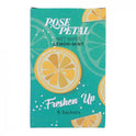 ROSE PETAL TISSUE WIPES 5 SACHETS MINI WET TISSUES