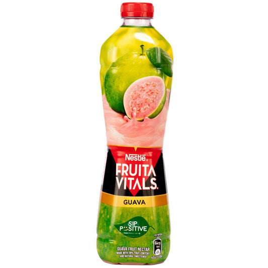 NESTLE JUICE FRUITA VITALS GUAVA NECTAR BOTTLE 1 LTR-CARTON