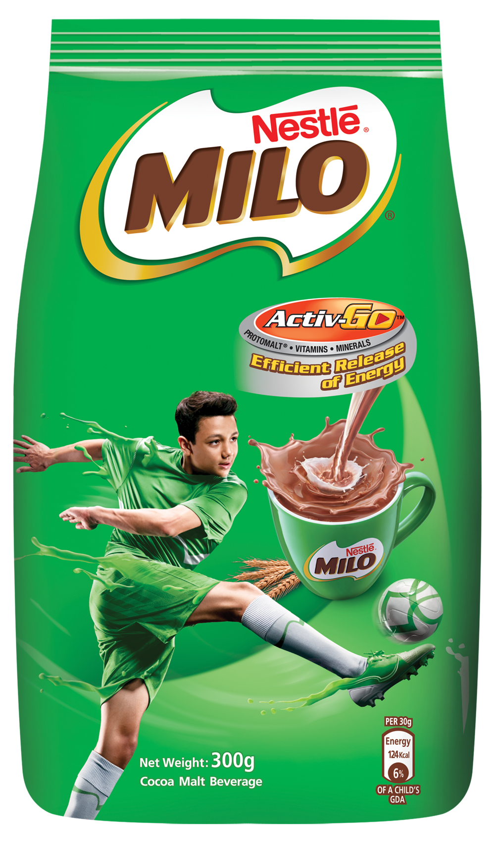 NESTLE MILO POWDER ACTIVE GO POUCH 300 GM