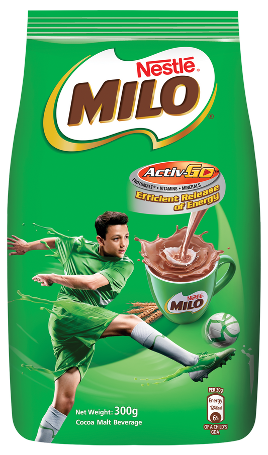 NESTLE MILO POWDER ACTIVE GO POUCH 300 GM