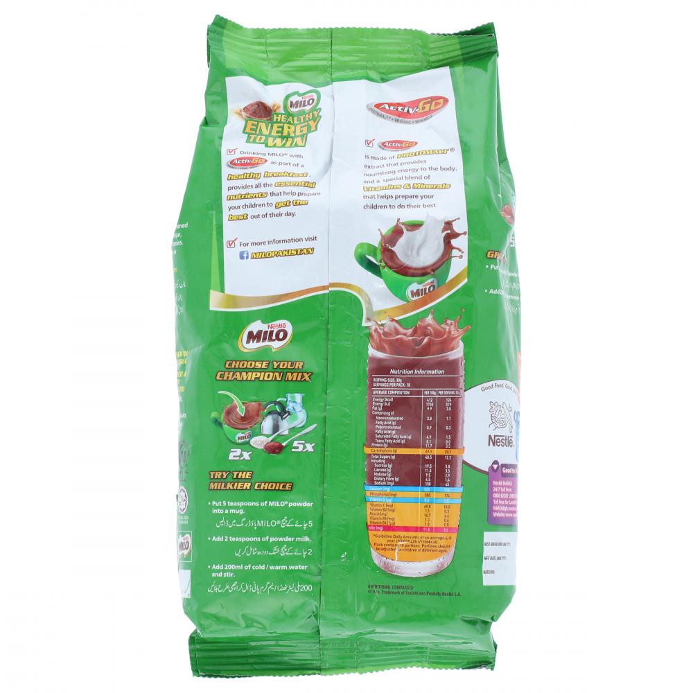 NESTLE MILO POWDER ACTIVE GO POUCH 300 GM