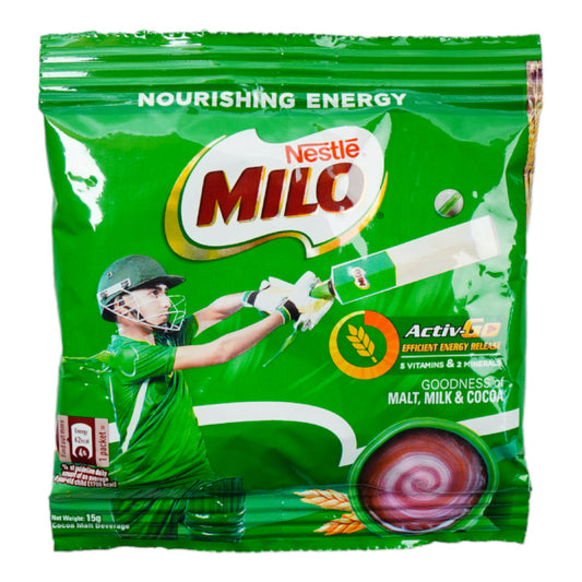 NESTLE MILO DRINKING POWDER SACHET 15 GM