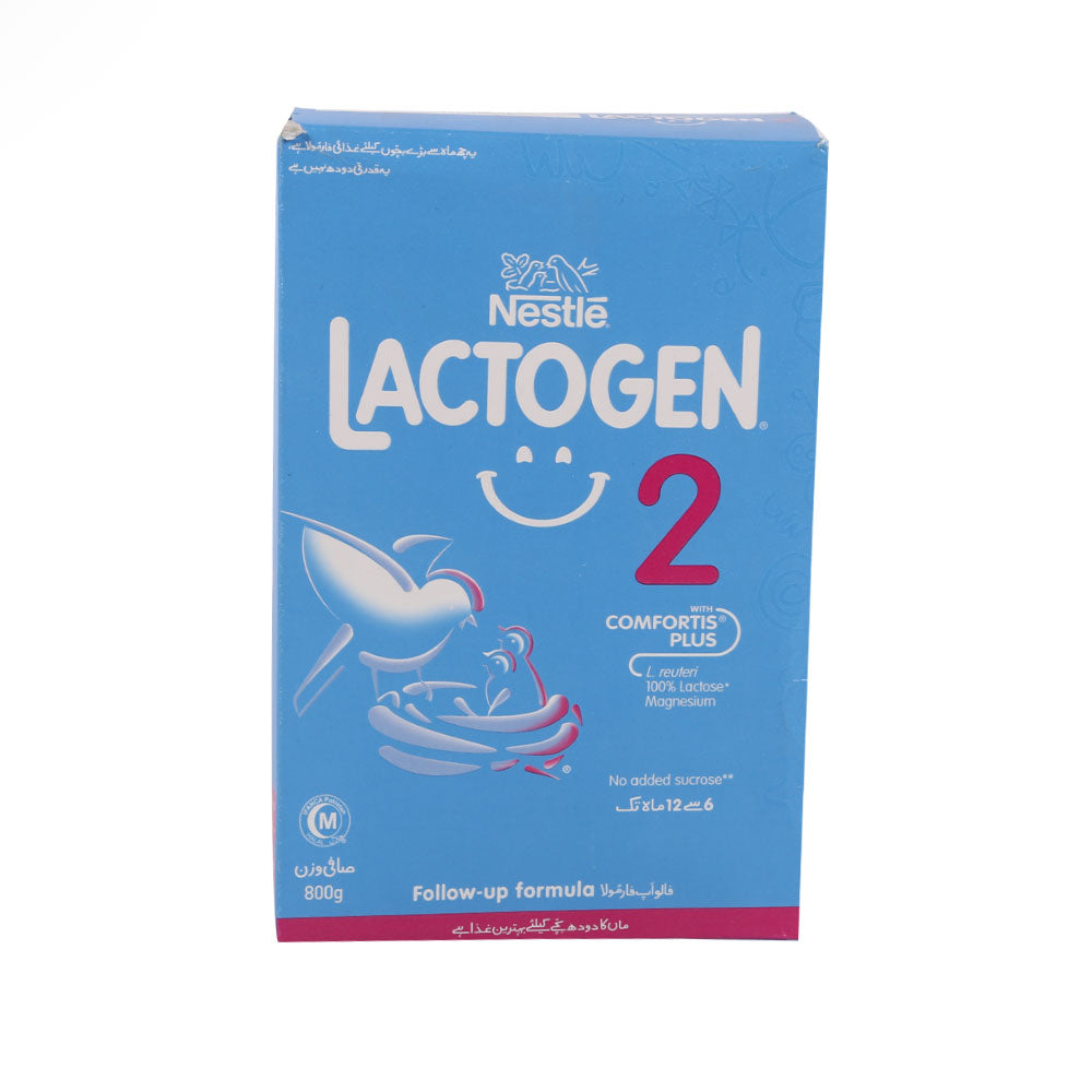 NESTLE LACTOGEN 2 MILK POWDER COMFORTIS PULS 800 GM