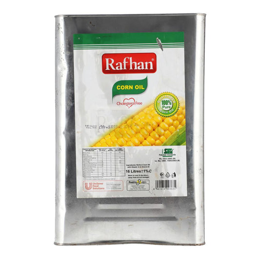 RAFHAN CORN OIL CAN 16 LTR