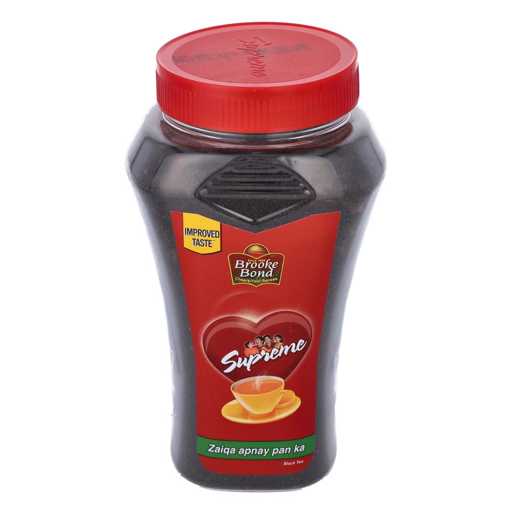 BROOKE BOND SUPREME TEA  JAR 450 GM