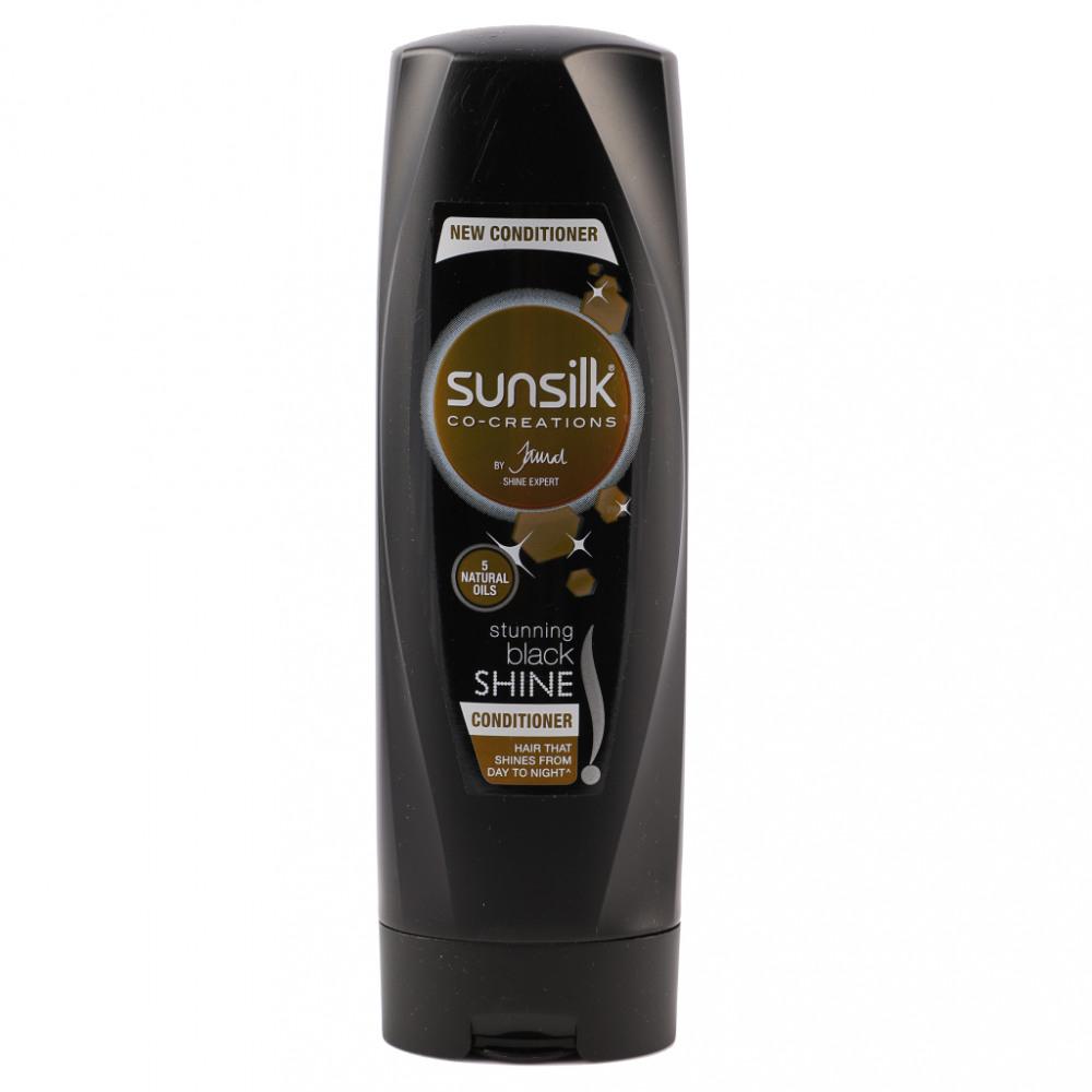 SUNSILK CONDITIONER STUNNING BLACK SHINE 180 ML