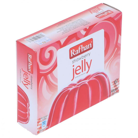 RAFHAN JELLY CRYSTAL STRAWBERRY 80 GM