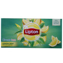 LIPTON GREEN TEA BAGS LEMON ZEST 25 BAGS BASIC 32.5 GM