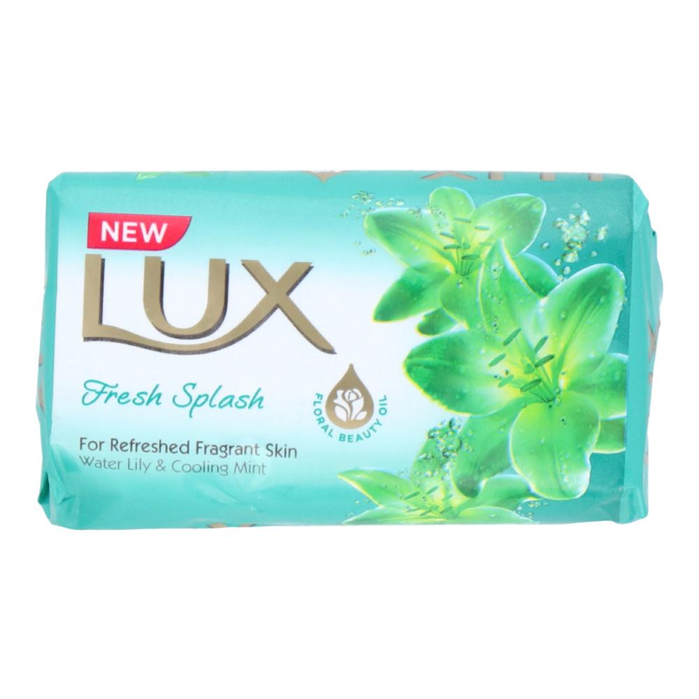 LUX SOAP FRESH SPLASH WATER LILY AND COOLING MINT 140 GM