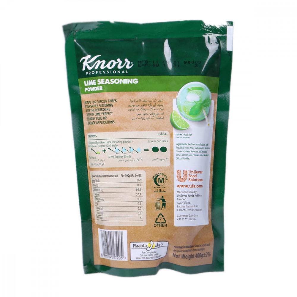 KNORR LIME SEASONING POWDER POUCH 400 GM