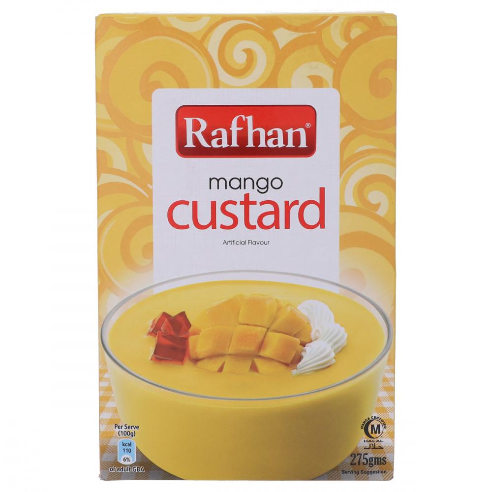 RAFHAN CUSTARD POWDER MANGO 275 GM