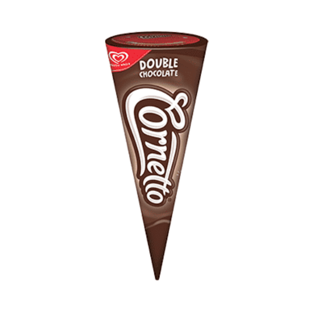 WALLS CORNETTO DOUBLE CHOCOLATE 100 ML