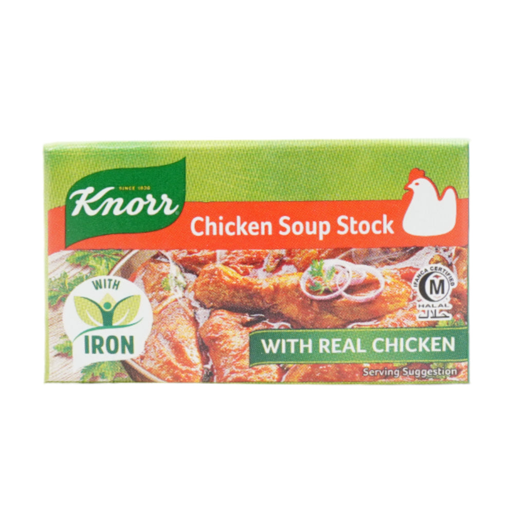 KNORR CUBES CHICKEN SOUP STOCK 18 GM BASIC