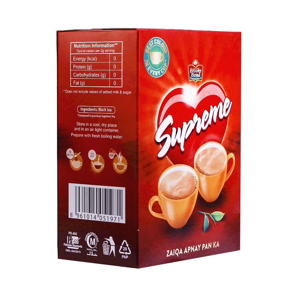 BROOKE BOND SUPREME TEA 170 GM