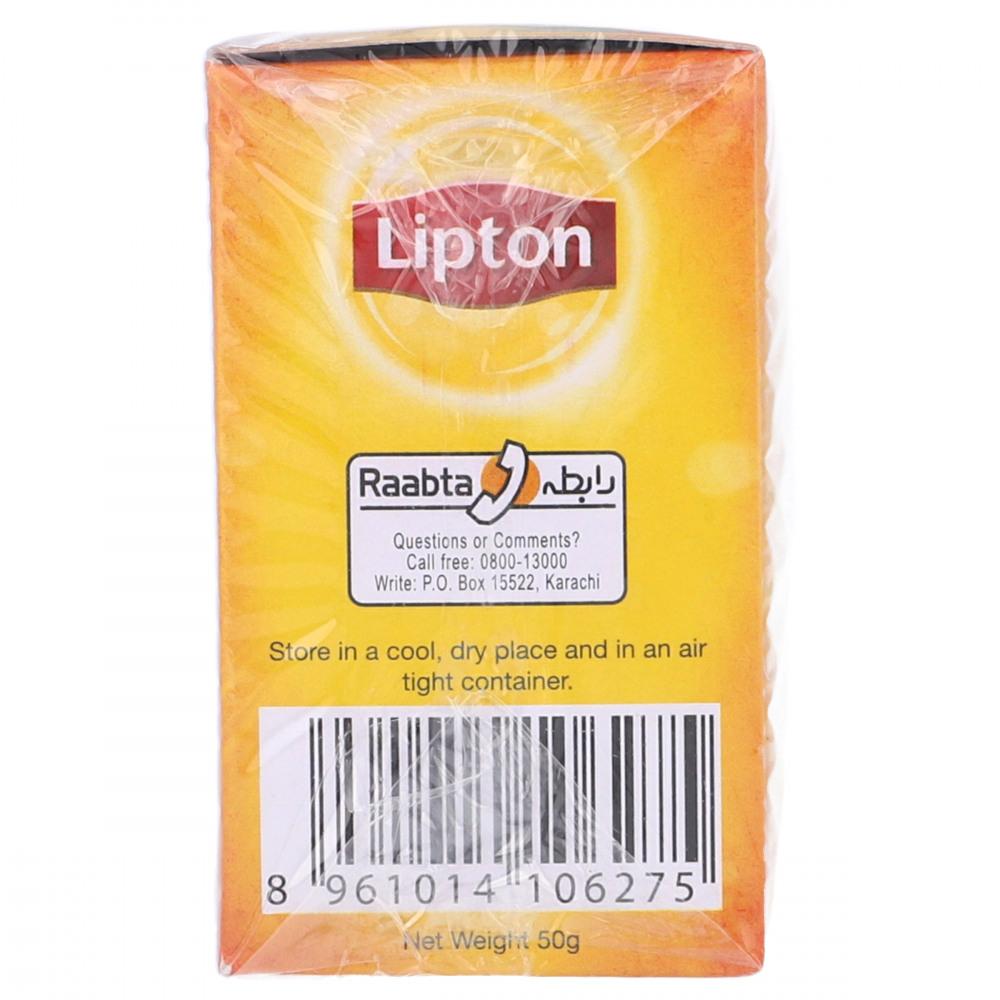 LIPTON YELLOW BLACK TEA (25 TEA BAGS)