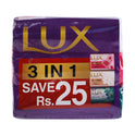 LUX SOAP RAINBOW PACK 3X130GM