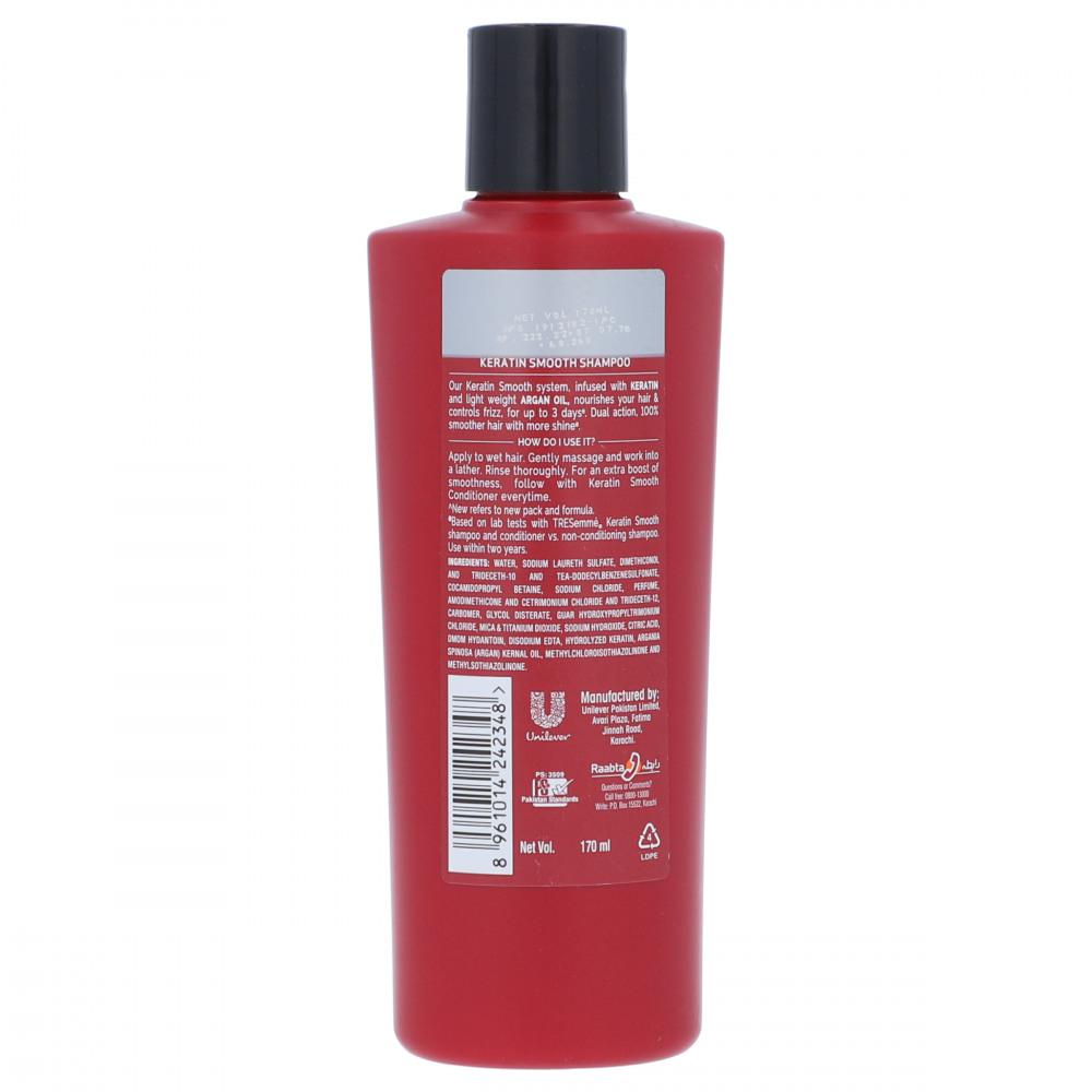 TRESEMME SHAMPOO KERATIN SMOOTH AND STRAIGHT 170ML