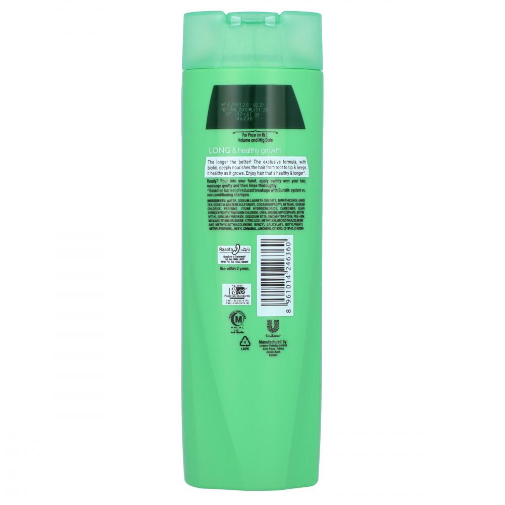 SUNSILK SHAMPOO LONG & HEALTHY GROWTH 185 ML