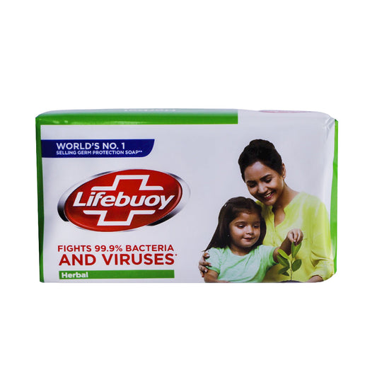 LIFEBUOY SOAP HERBAL ACTIVE NATURE CARE 128 GM