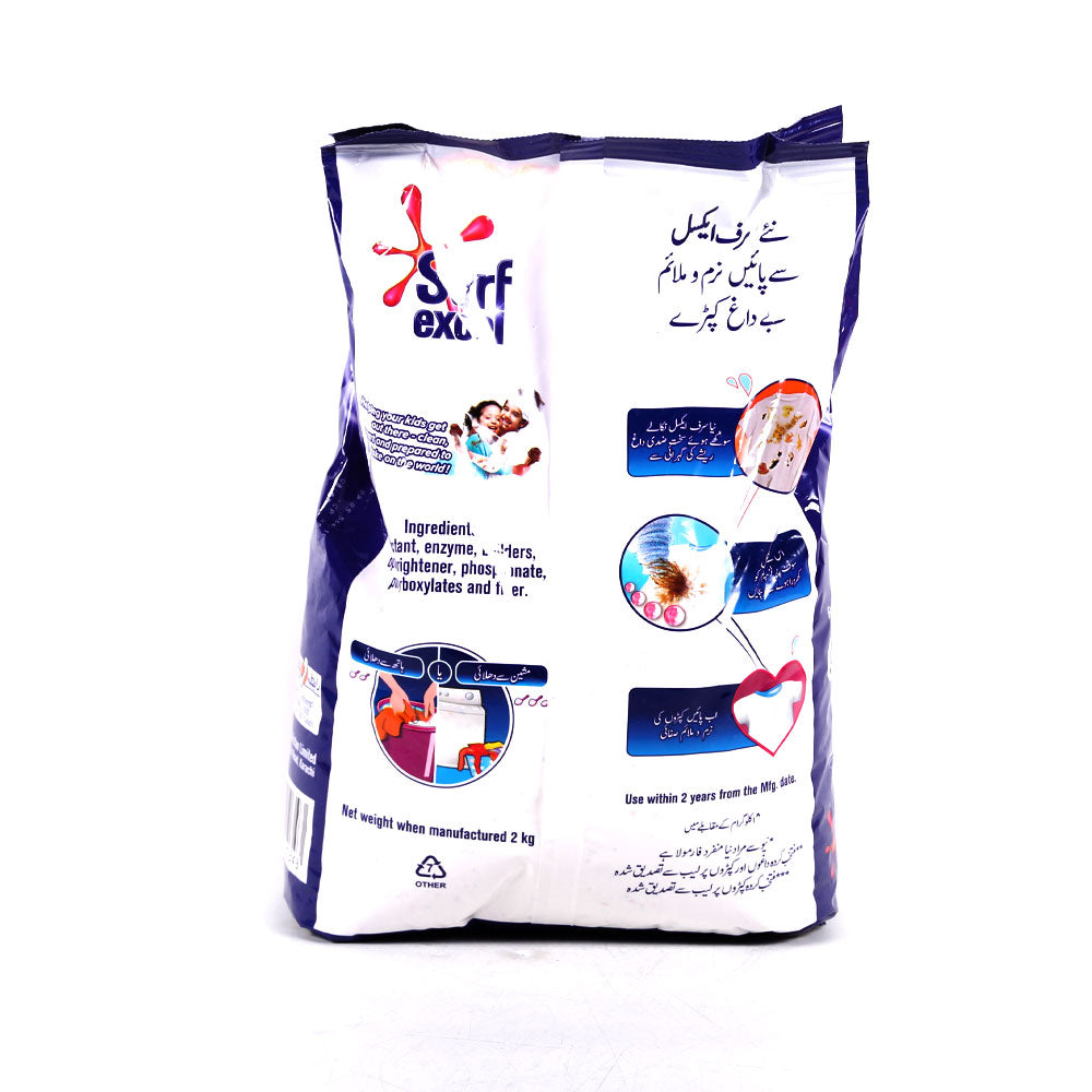 SURF EXCEL WASHING POWDER POUCH SAVE RS.100 2 KG