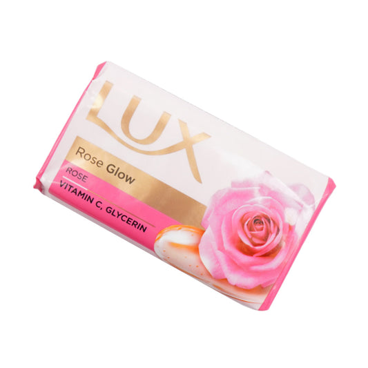 LUX SOAP ROSE GLOW ROSE & VITAMIN E 128 GM