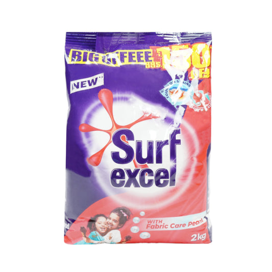 SURF EXCEL WASHING POWDER POUCH 2 KG