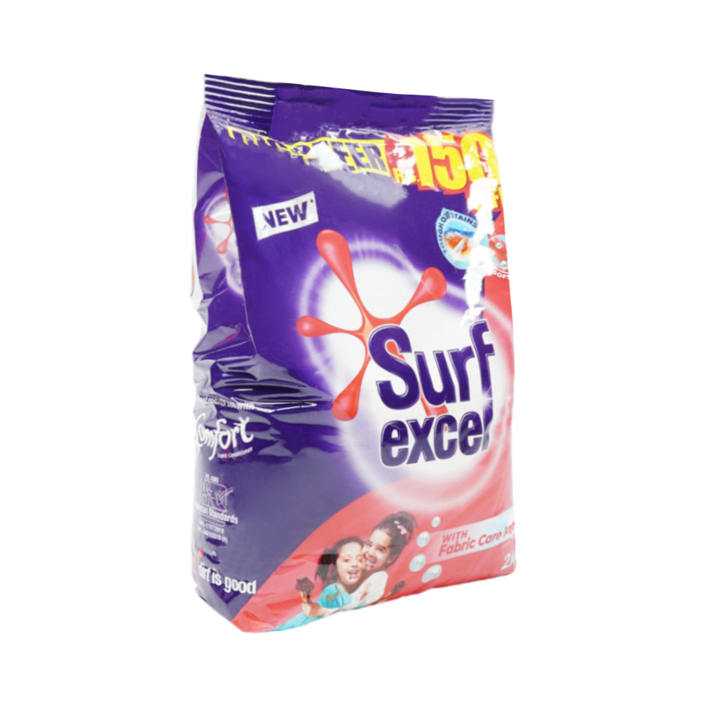 SURF EXCEL WASHING POWDER POUCH 2 KG