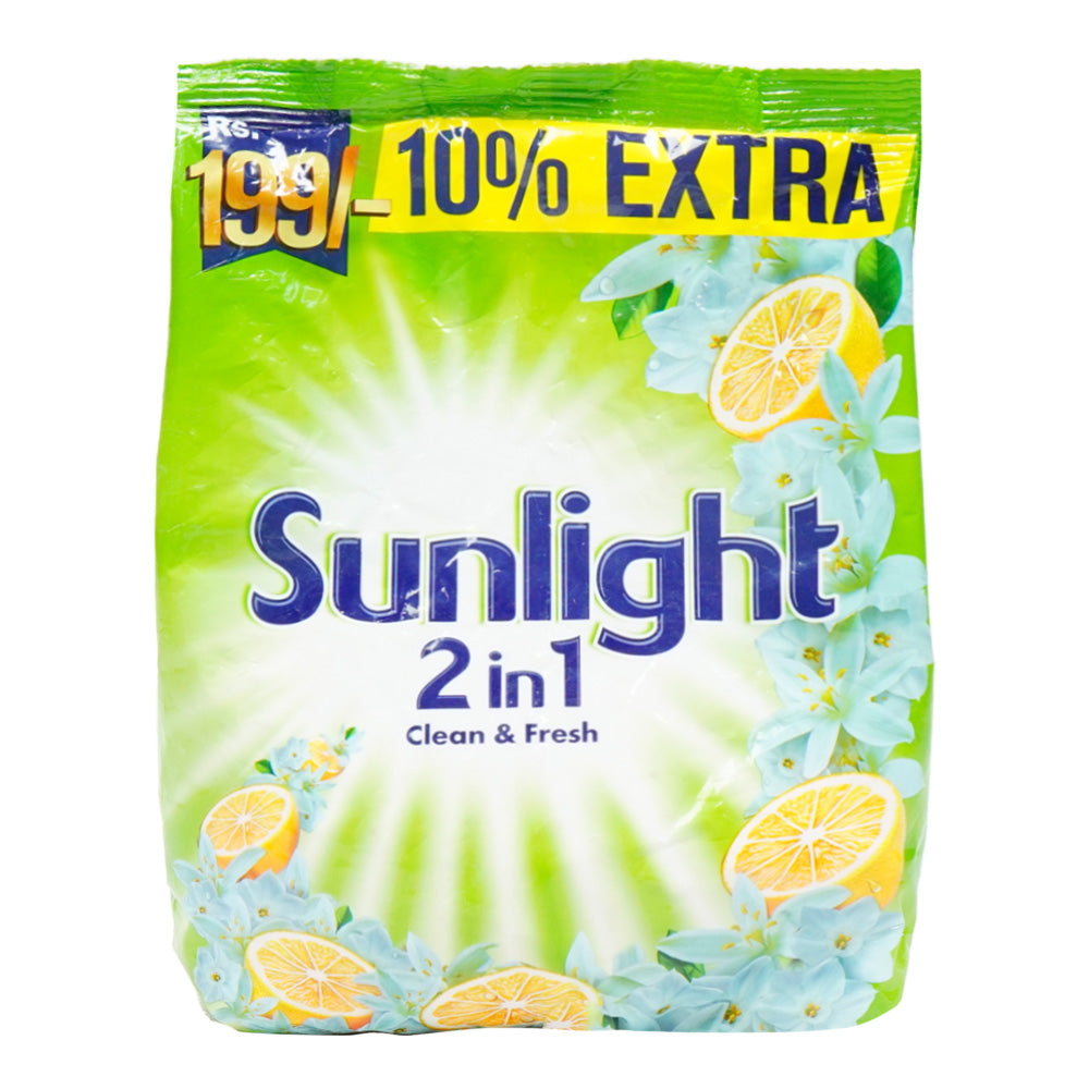 SUNLIGHT WASHING POWDER CLEAN AND FRESH 2IN1 700 GM