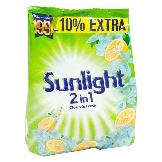 SUNLIGHT WASHING POWDER CLEAN AND FRESH 2IN1 700 GM