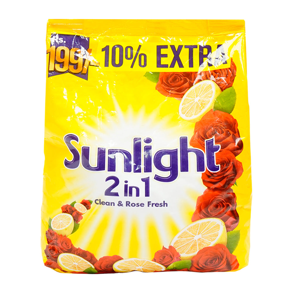 SUNLIGHT WASHING POWDER CLEAN & ROSE FRESH 2IN1 700 GM