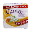 CAPRI SOAP MOISTURISING ALOE NATURE EXTRACT 3PC PACK