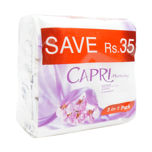 CAPRI MOISTURING VELVET ORCHID SOAP 3IN1