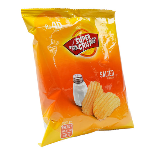 SUPER CRISP CHIPS PLAIN SALTED