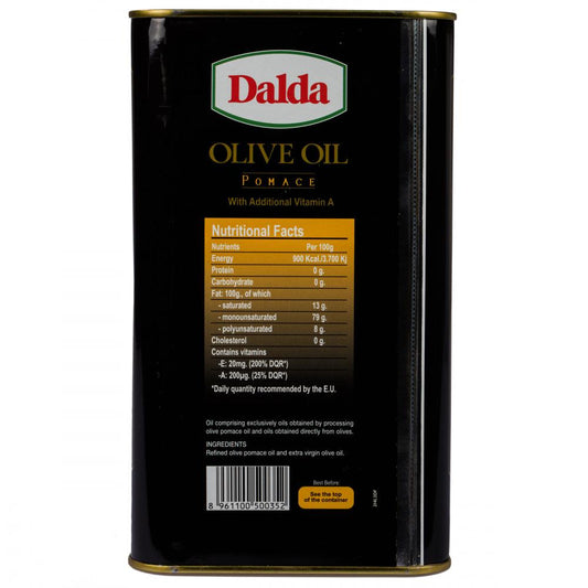 DALDA OLIVE OIL POMACE TIN 3 LTR