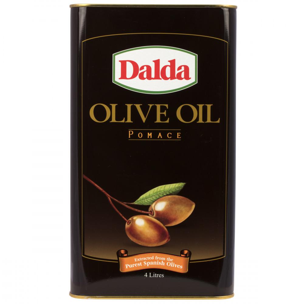 DALDA OLIVE OIL POMACE TIN 4 LTR