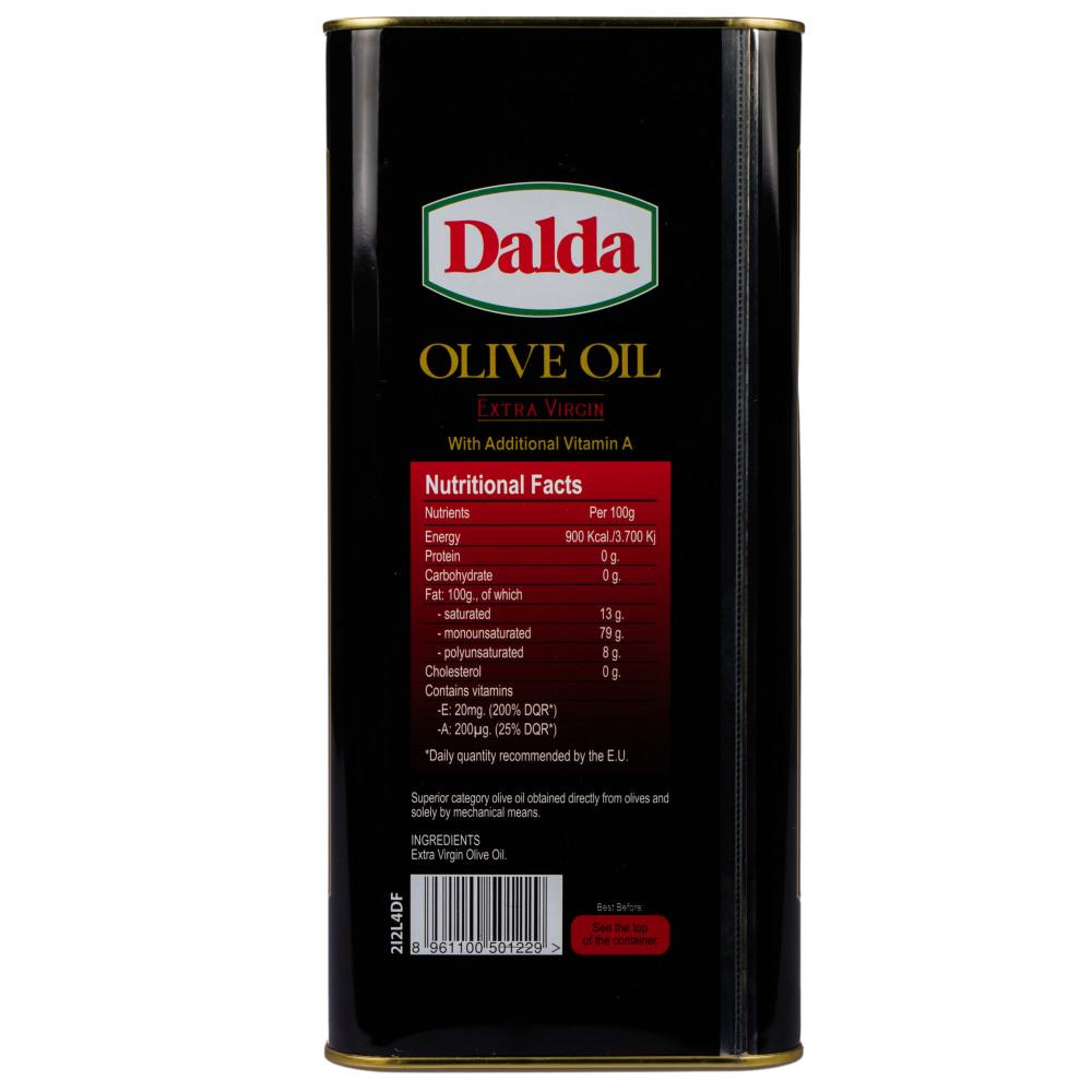 DALDA OLIVE OIL EXTRA VIRGIN 4 LTR