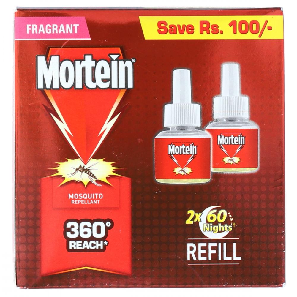 MORTEIN LIQUID FRAGRANT 60 NIGHTS REFILL TWIN BASIC