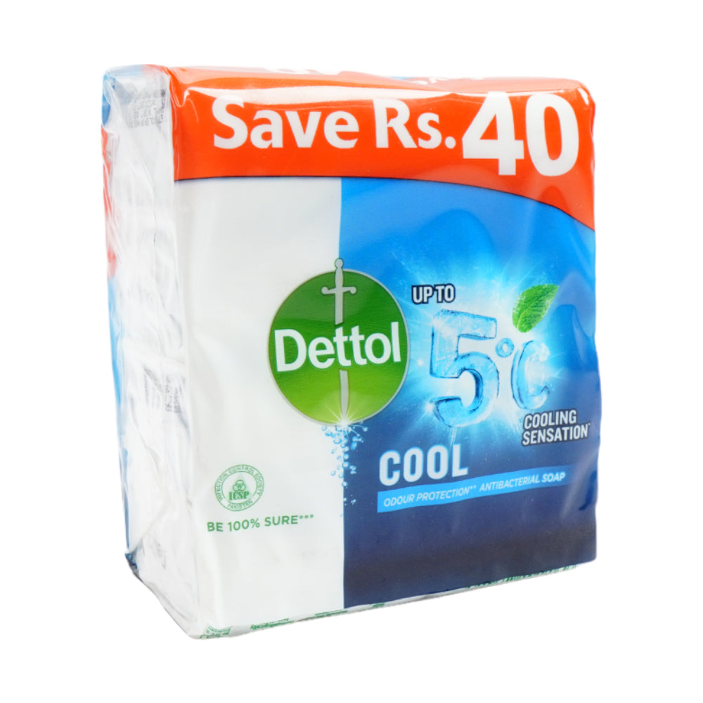 DETTOL SOAP COOL COOLING SENSATION 4X110 GM