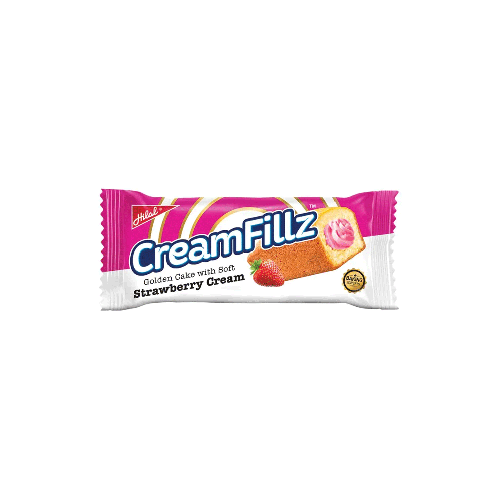 HILAL CREAM FILLZ STRAWBERRY CREAM CAKE 30 GM