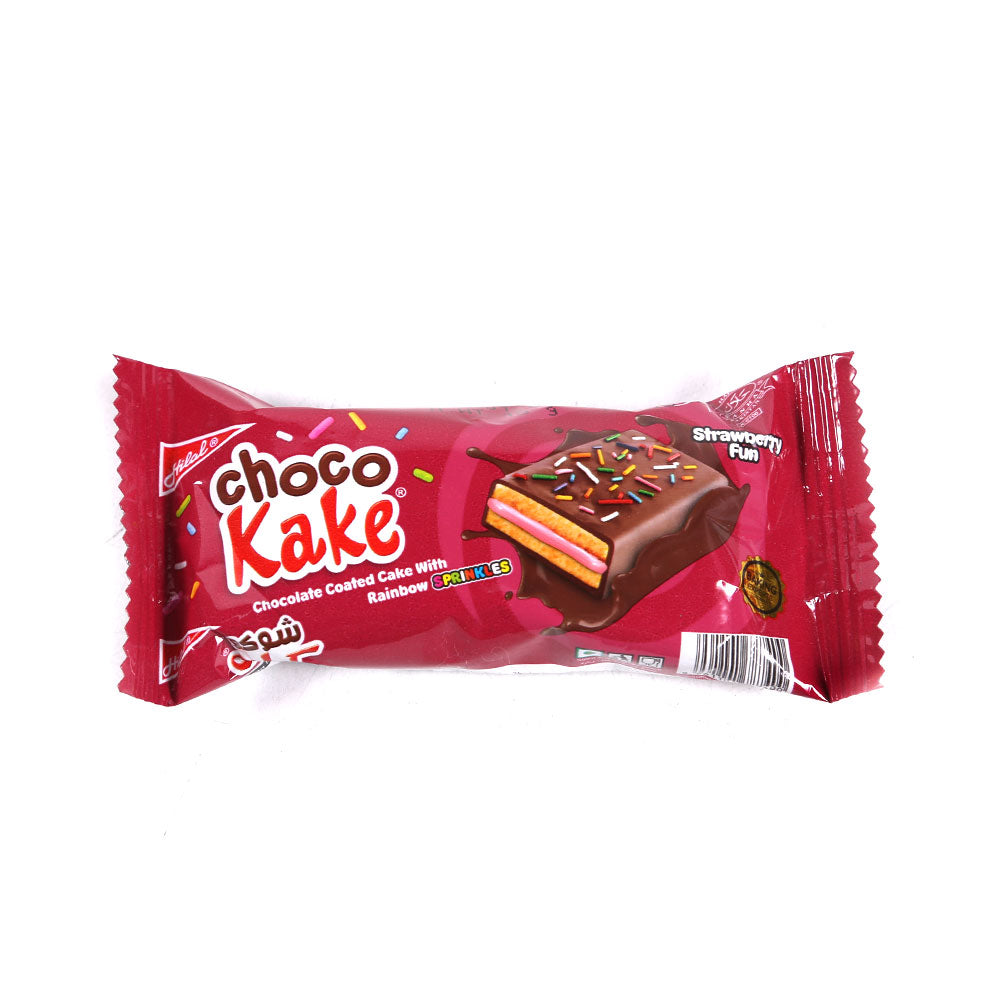 HILAL CHOCO KAKE STRAWBERRY FUN 18GM