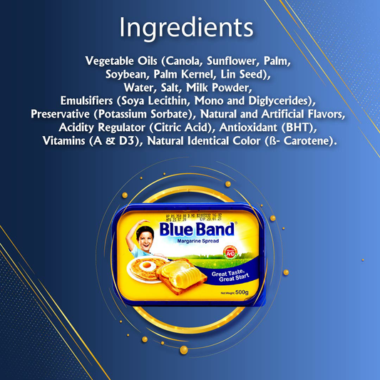 BLUE BAND MARGARINE SPREAD 475 GM