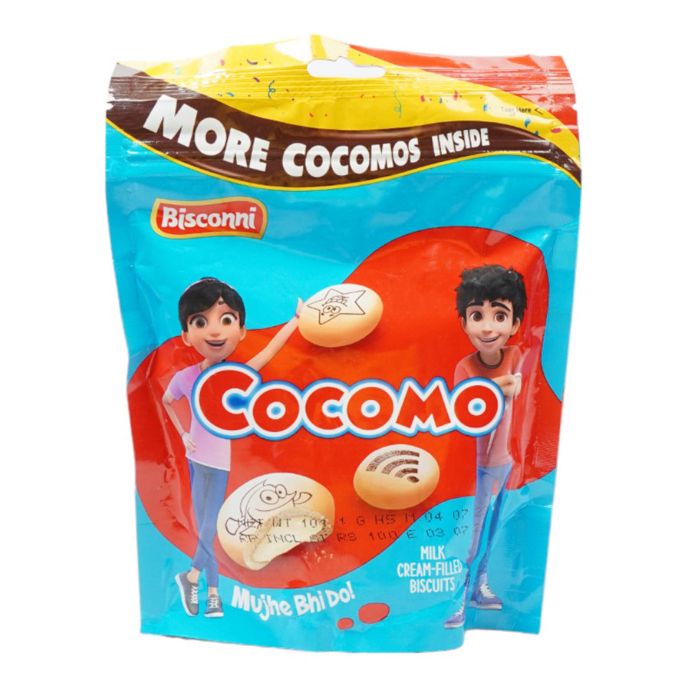 BISCONNI COCOMO BISCUIT MILK PARTY PACK 54 GM