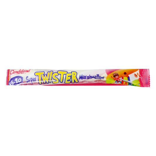 CANDYLAND SUPER TWISTER MARSHMALLOW 15 GM SINGLE PIECE