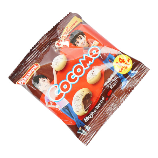 BISCONNI COCOMO CHOCOLATE CREAM FILLED BISCUIT 23 GM