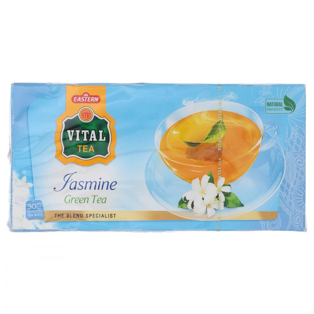 VITAL EASTERN TEA JASMINE GREEN 30 BAGS 45 GM