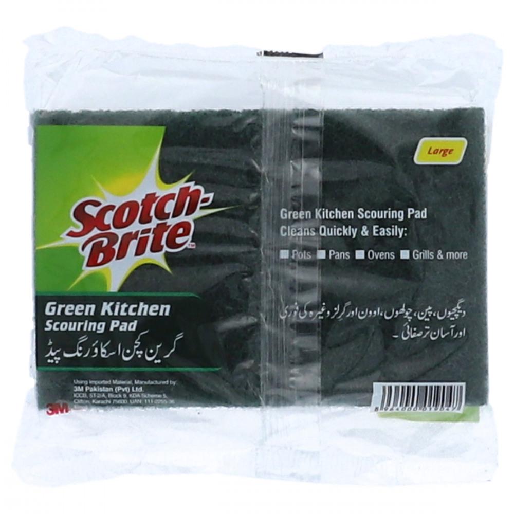 SCOTCH BRITE SCOURING PADS ECONOMY PACK 3PC